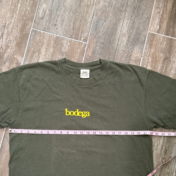 Bodega Green Men's Short Sleeve Tee - Picture 3 of 5